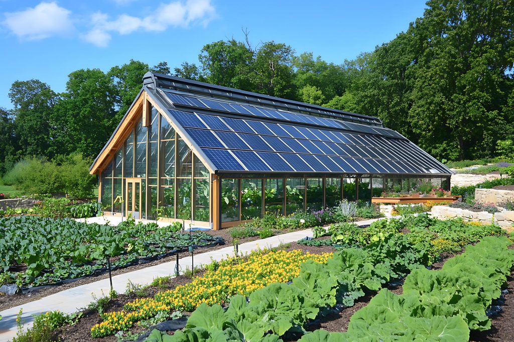 Serra fotovoltaico - Impianto agrivoltaico e irrigazione a goccia in serra - Irritec